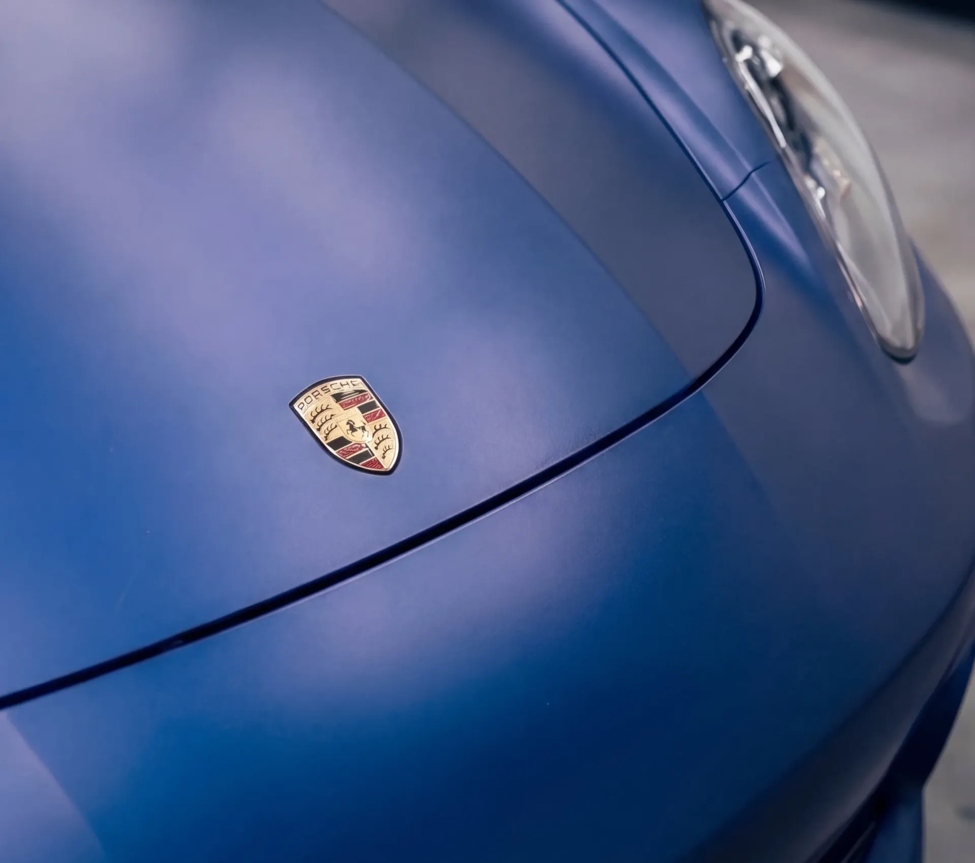 Luxury vehicle protected with paint protection film at UPPF Studio Houston