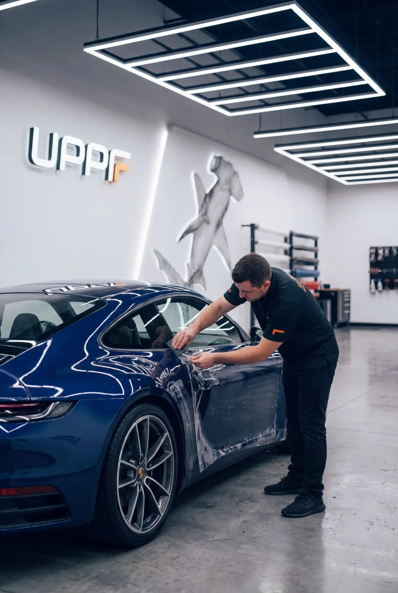 Ceramic window tint installation
