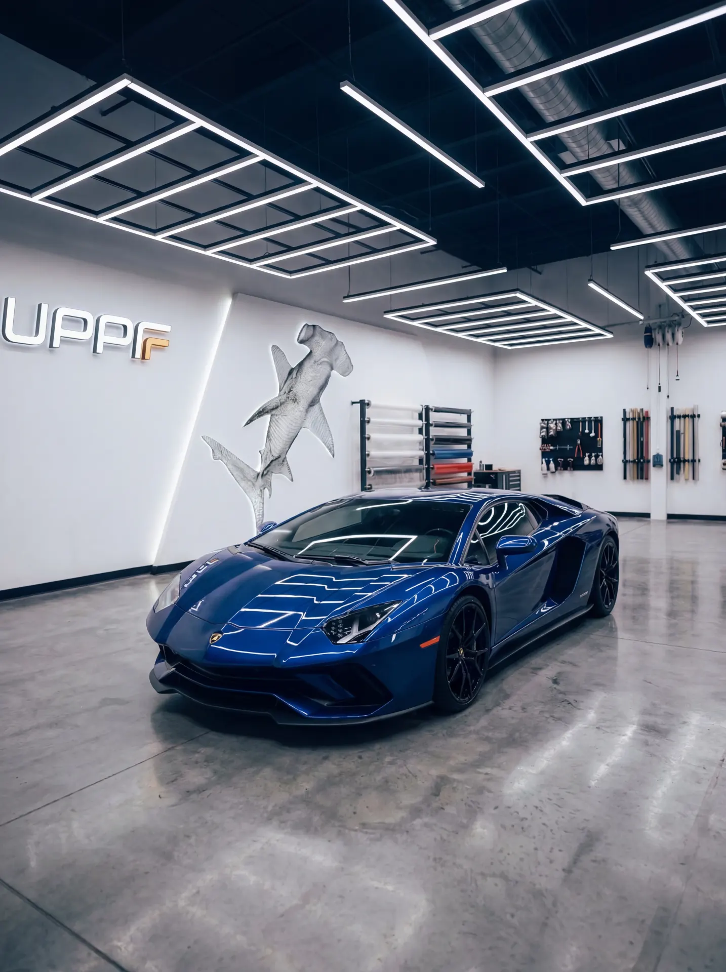 Detailed exotic vehicle protected at UPPF Studio