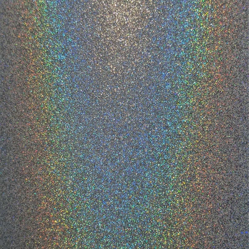Macro of a color-shift finish that changes hue with the angle